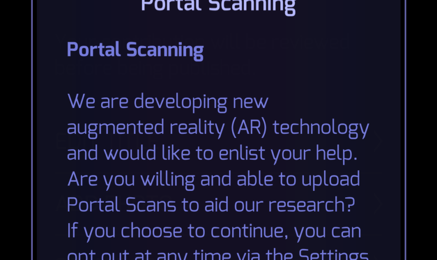 Portal Scanning Live