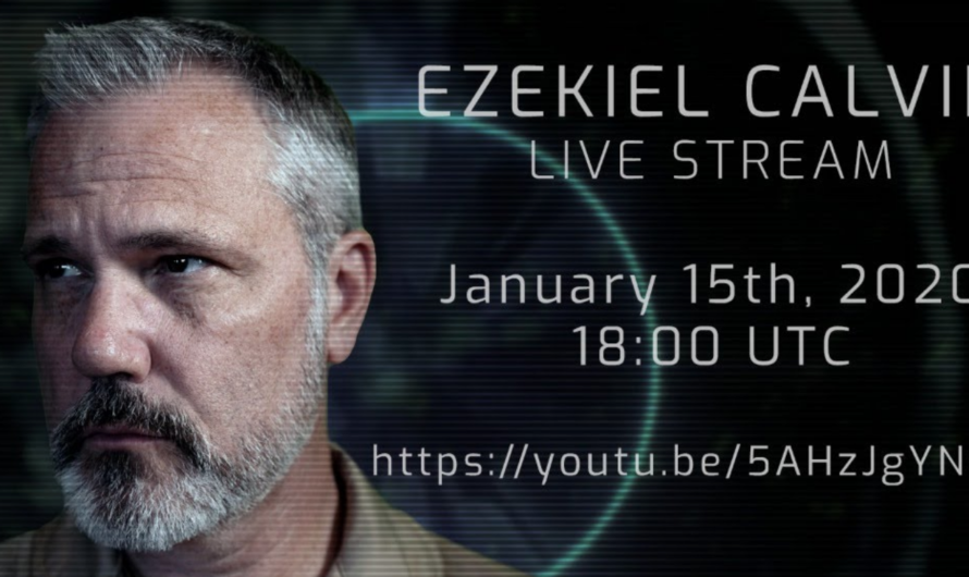 Upcoming Ezekiel Calvin Live Stream